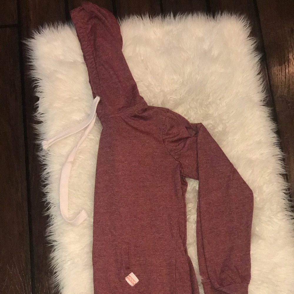 Rust Red Hoodie